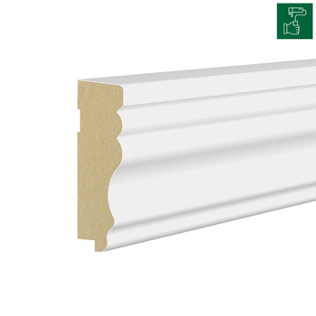 Listwa wieńcząca LINEA do boazerii ściennej - do malowania