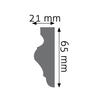 6.5 x 2.1 cm