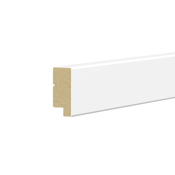 Listwa wieńcząca PLANO XL do boazerii ściennej - Biala Premium