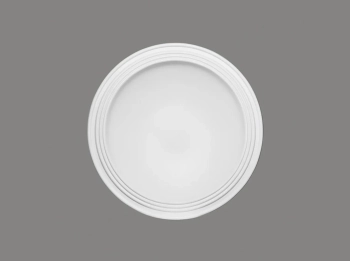 Rozeta sufitowa B2002 biała o wysokości 12.5 cm, z ProFoam