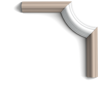 Narożnik do listwy ściennych Orac Decor P4020A
