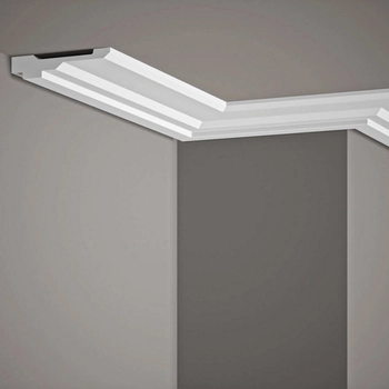 Listwa sufitowa MDB165 biała wym. 200 x 2.1 x 9.8 cm, z ProFoam