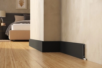 PRÓBKA 20 cm - Listwa przypodłogowa Premium Floor Durofit PF100B czarna 10 cm