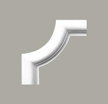 Ozdobny narożnik ścienny Creativa LNG-09-3