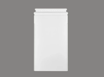 Podstawa pilastra ProFoam biała D3010, wymiary 19.5 x 3 x 35.5 cm