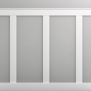 Boazeria ścienna MDF - długość 200 cm / wysokość 123 cm (zestaw Plano / Elegant / Duo)