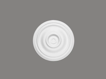 Rozeta sufitowa B3030 biała o wysokości 4.6 cm, z ProFoam