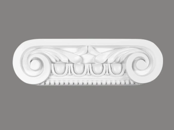 Nasada ProFoam dla pilastra D3008, biała, wymiary 26 x 7 x 8 cm