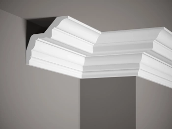 Listwa sufitowa ProFoam MDB169, wymiary 200 x 12.6 x 12.4 cm, kolor biały