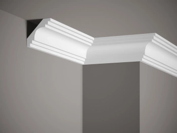 Listwa Sufitowa ProFoam MDB152, Biała, Wymiary 200 x 7.6 x 7.6 cm