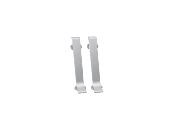 Łącznik listwy przypodłogowej Creativa LP59 odcień aluminium - 2 szt.