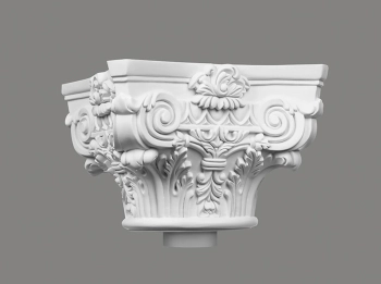 Nasada kolumny C1000-2W biała wym. 29 x 20.7 x 29 cm, z ProFoam