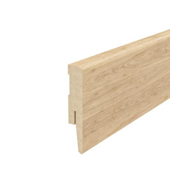 Listwa przypodłogowa MDF TRIO R5, Dąb Natur, 8cm