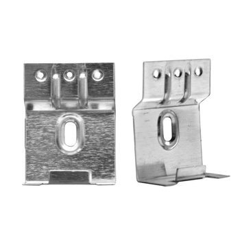 Zestaw montażowy do listew FOGE: klamry i kołki - 30 sztuk