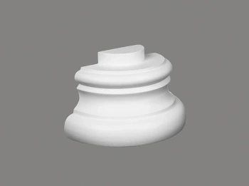 Podstawa do półkolumny ProFoam C5002-4H, biała, wymiary 31 x 15.5 x 16 cm