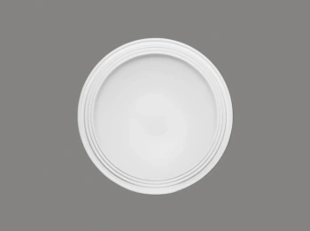 Biała Rozeta Sufitowa ProFoam B2002 o Wysokości 12.5 cm