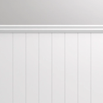 Lakierowana Boazeria Angielska - model Nova-2, wymiary: 225 cm x 83 cm