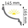 16.5 x 14.5 cm