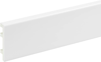 Biała Listwa przypodłogowa cokół Creativa STL80 - PVC – Status Line 220 cm