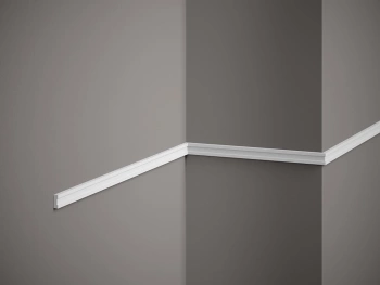 Listwa ProFoam MDD316, biała, o wymiarach 200 x 0.5 x 1.5 cm