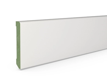 Listwa przypodłogowa MDF Plus biała R3 (262 cm x 8 cm x 1,8 cm) wilgocioodporna