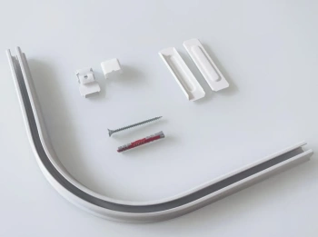 Zestaw do montażu łuku sufitowego o kącie 90 stopni