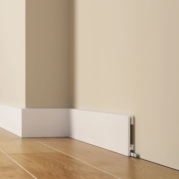PRÓBKA 20 cm - Listwa przypodłogowa Premium Floor Durofit PF100 biała RAL9003 10 cm