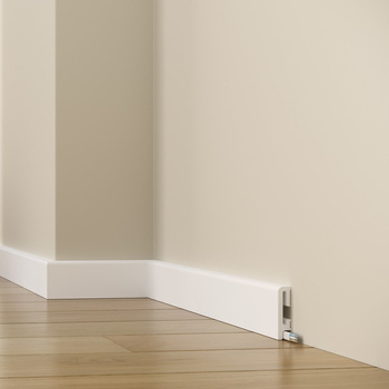 Premium Floor Durofit Listwa Podłogowa PF060 RAL9003 Biała 6cm