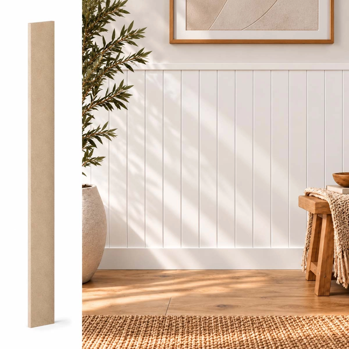 Listwa boazeryjna ELEGANT, boazeria ścienna MDF, do malowania pol_pl_Listwa-boazeryjna-ELEGANT-boazeria-scienna-MDF-surowa-4341_2