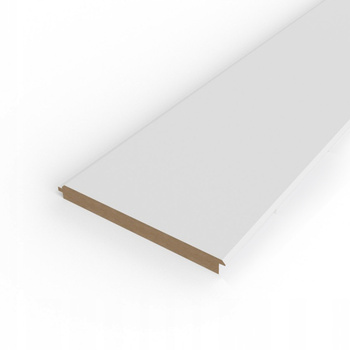Próbka 20 cm - listwa boazeryjna Nova, lakierowana, o szerokości 12,5 cm