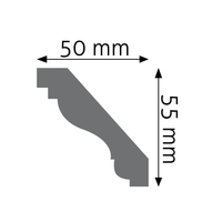 5.5 x 5 cm