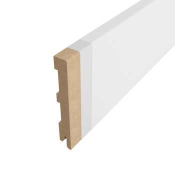 Listwa podłogowa lakierowana do boazerii angielskiej PRIME, 12cm