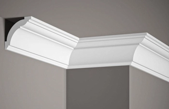 Listwa przysufitowa Mardom Decor MD367 biała wym. 200 x 7 x 7.2 cm, z PolyForce