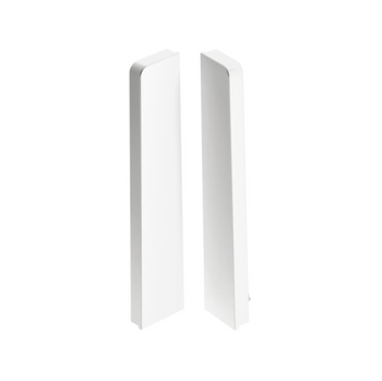 Zakończenia/zaślepki (L+P) MASTERLINE 80 Biały RAL 9003 Mat