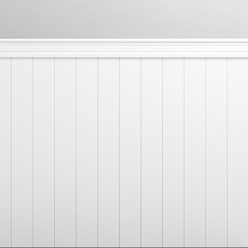 Lakierowana Boazeria Angielska PURE - zestaw listew dekoracyjnych - wymiary 200 x 109 cm