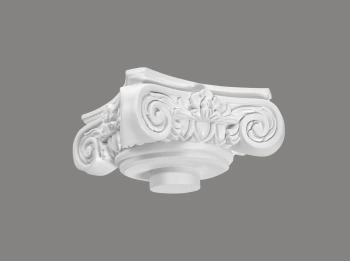 Biała Nasada Kolumny ProFoam C1001-1W o wymiarach 30 x 30 x 11.5 cm