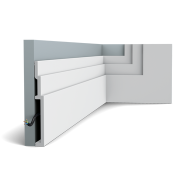 Listwa dekoracyjna podłogowa - Dekor Orac SX181