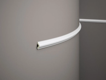 Listwa ścienna MDD332F biała wym. 200 x 1.7 x 4.1 cm, z flexu