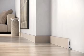 PRÓBKA 20 cm - Listwa przypodłogowa Premium Floor Durofit PF080K kolor - Kaszmir 8 cm