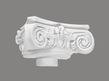 Nasada Biała Półkolumny C1002-1H z ProFoam o wymiarach 36 x 18 x 12.5 cm