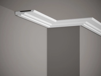 Listwa Sufitowa ProFoam MDB165, Biała, Wymiary 200 x 2.1 x 9.8 cm