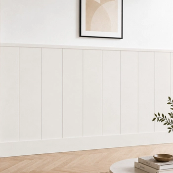 Boazeria ścienna LOFT do malowania - długość 200 cm, wysokość 114,5 cm + Farba Kaszmir