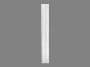 Pilaster D1518 biały wym. 200 x 3 x 25 cm, z ProFoam