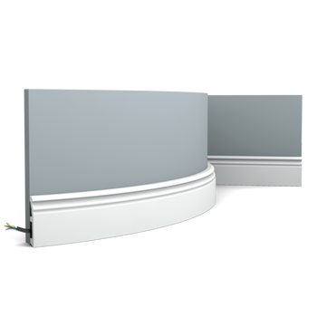 Listwa giętka przy podłodze - Decor Orac SX195F