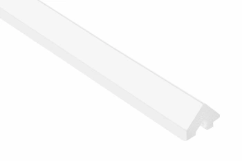 Panel ścienny Vivid biały z lewym zakończeniem PolyForce WP003L o wymiarach 270 x 1.6 x 2.1 cm