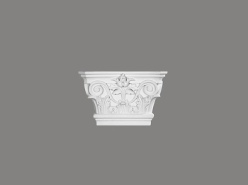 Nasada pilastra D3502 biała wym. 21.5 x 5.5 x 13.5 cm, z ProFoam
