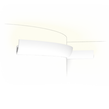 Elastyczna listwa sufitowa do oświetlenia - Decor C373F od Orac