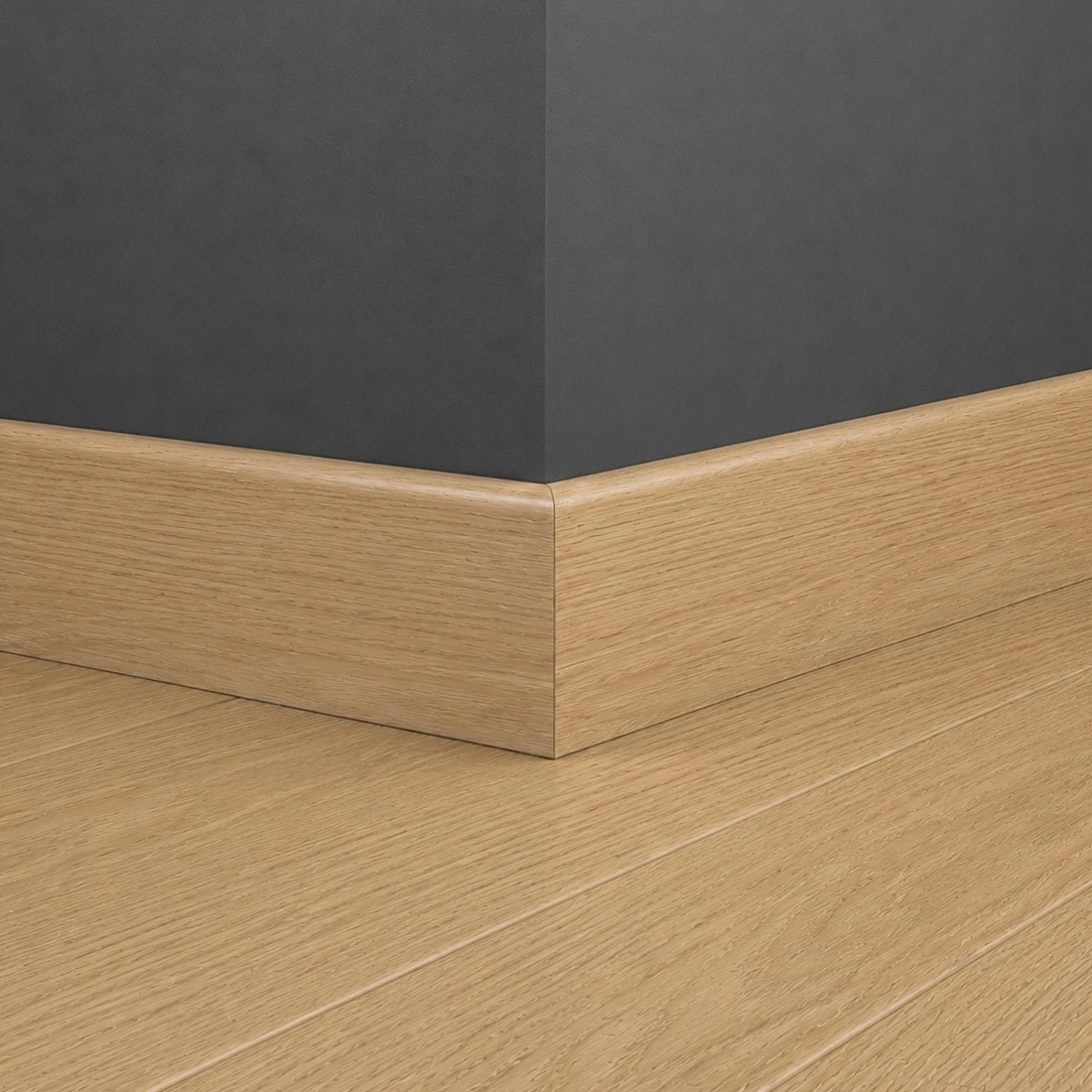 Dębowa listwa przypodłogowa Pedross 80x18 mm