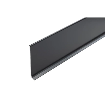 Aluminiowy cokół przypodłogowy Creativa LP100 w kolorze grafitu RAL7021