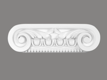 Nasada pilastra D3008 biała wym. 26 x 7 x 8 cm, z ProFoam